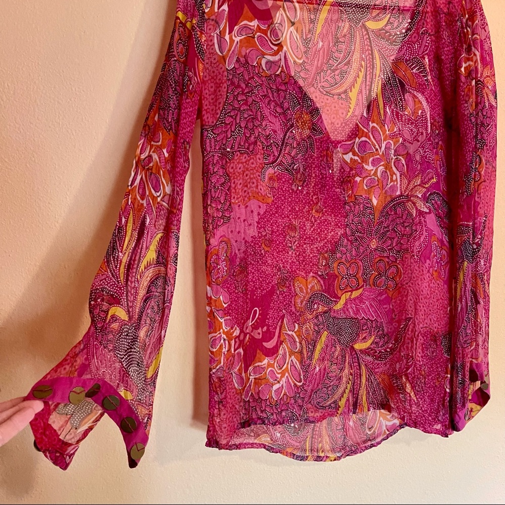 Zingara sheer cover-up